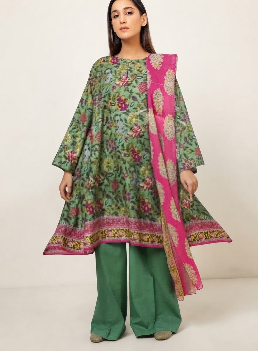 BEECHTREE 03PC khaddar UNSTITCH