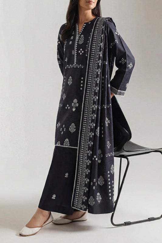 SAYA 03 PC STITCH SUIT / BLACK -776