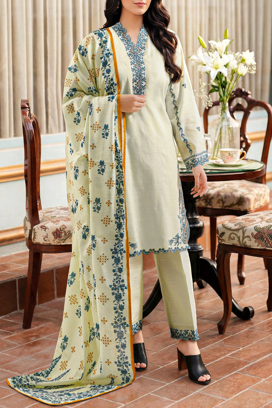 SAYA 03 PC STITCH SUIT / LIMI YELLOW -230